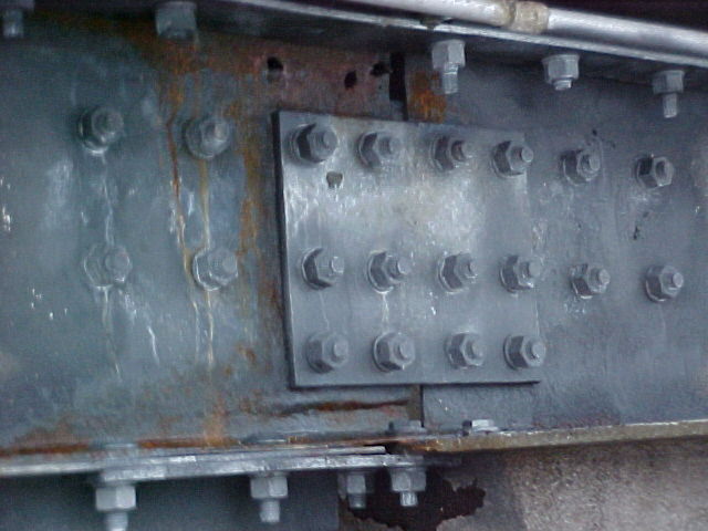Structural steel field work and bolt removal