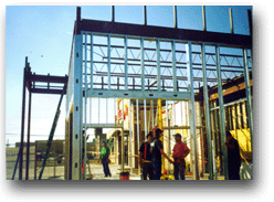 Structural steel fabrication